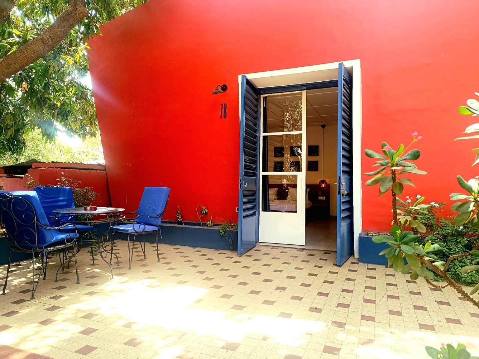 Hotel Les Palmiers Ouagadougou Buitenkant foto
