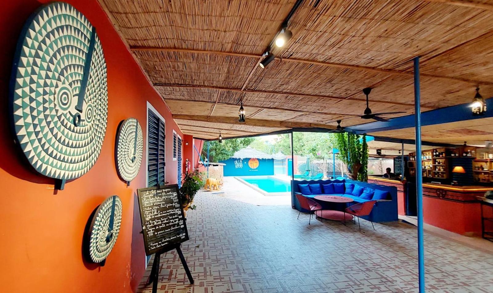 Hotel Les Palmiers Ouagadougou Buitenkant foto