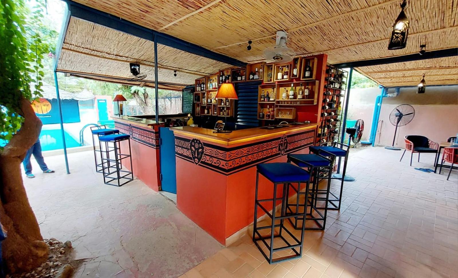 Hotel Les Palmiers Ouagadougou Buitenkant foto