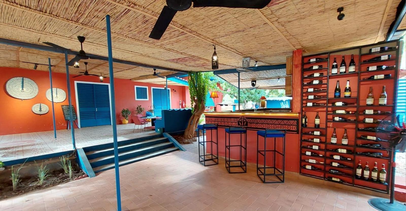 Hotel Les Palmiers Ouagadougou Buitenkant foto